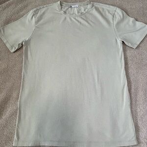 Zara Light Beige Short Sleeve Tee